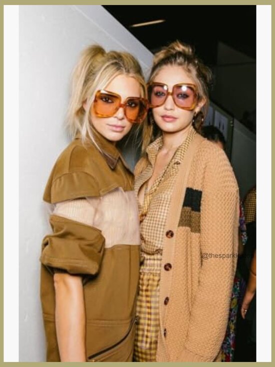 Polarized Oversized Square Sunglasses with UV Protection main image 4
